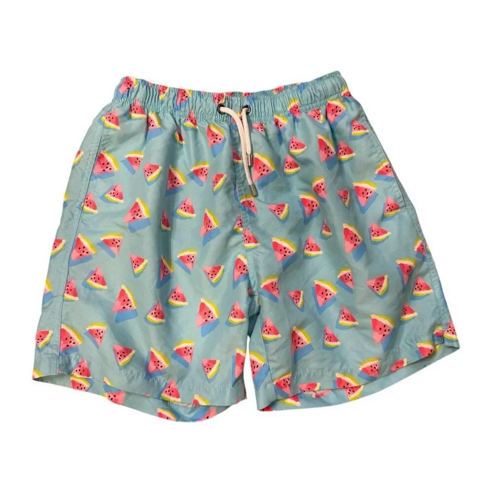 Mens Franks Australia Melon Sky Swimming Trunks Board Shorts - Sz L